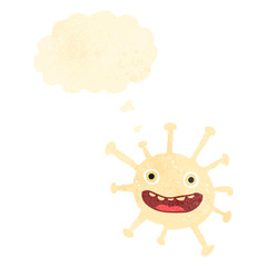 retro cartoon antibody