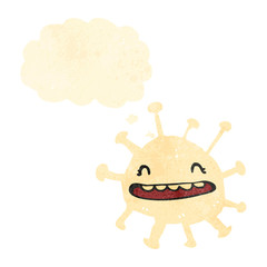 retro cartoon antibody