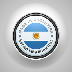 Made in Argentina (non-English text - Made in Argentina)