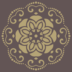 Oriental Abstract Vector Pattern