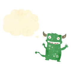 retro cartoon imp