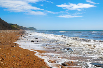 Jurassic Coast bei Charmouth, England