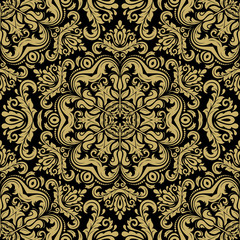Damask Seamless Vector Pattern