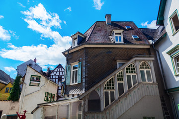 in der Altstadt von Limburg an der Lahn, Hessen, Deutschland