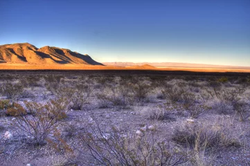 Fototapeten Wüste, Westtexas, USA © Seltiva