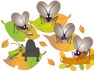 昆虫のコンサート