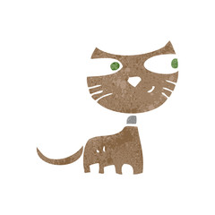retro cartoon cat