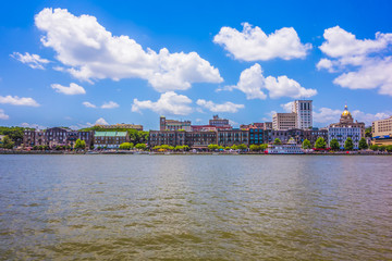 Obraz premium savannah georgia waterfront scenes