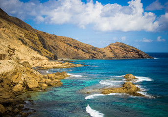 Hidden Bay at Porto Santo
