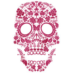 day of the dead skull