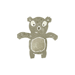 retro cartoon cute koala