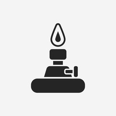 Alcohol lamp icon