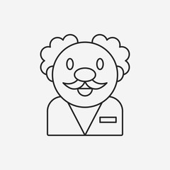 Researchers line icon
