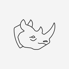 animal line icon