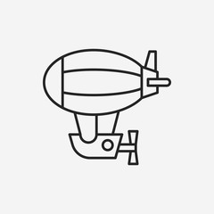 airship line icon
