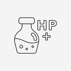 game energy HP line icon