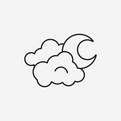 weather line icon