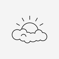weather line icon