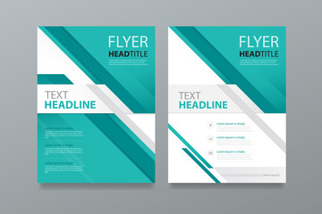 abstract brochure template design .editable.book magazine cover.