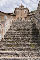 Fototapeta na wymiar Tempio della Fortuna Primigenia, Palestrina