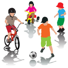 Active leisure with children