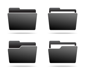 Set of Folder Icons.