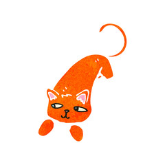 retro cartoon cartoon cat