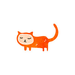 retro cartoon cartoon cat