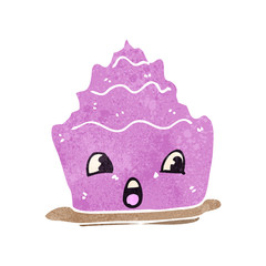 retro cartoon dessert