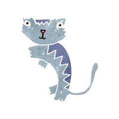 retro cartoon cat