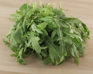 Green fresh Rocket salad