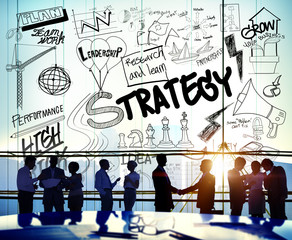 Strategy Doodle Freehand Creative Sketch Concept