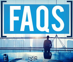 Frequently Asked Questions Faq Feedback Information Concept