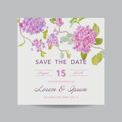 Invitation or Greeting Card - for Wedding, Baby Shower 