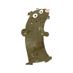 retro cartoon little bear