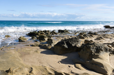 Rocky beach Rye