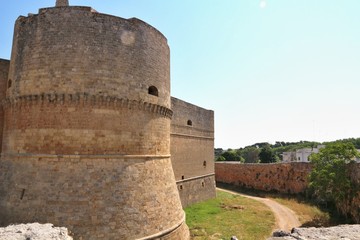 Fototapeta na wymiar Otranto castello