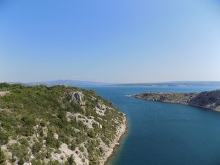 Hills, sea and sky