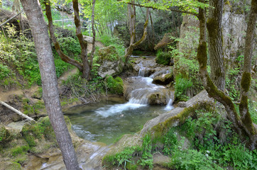 Fototapeta premium River and overfall