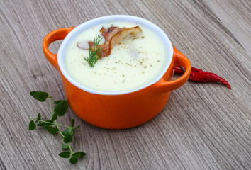 Cheese soup
