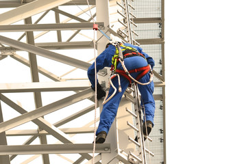 Arbeiten in H&ouml;hen / Klettern