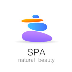 spa natural beauty logo template