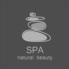 spa natural beauty logo template