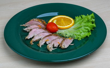 Roasted duck breast