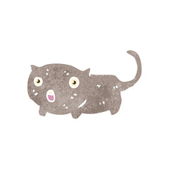 retro cartoon cat