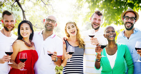 Friends Friendship Party Hanging out Concept