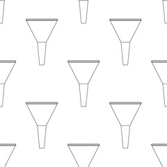 seamless pattern with funnel