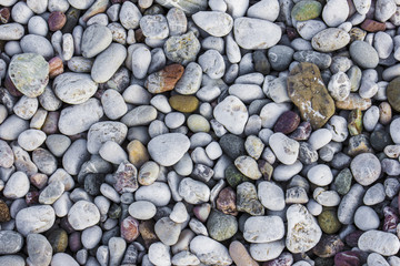 Beach pebbles