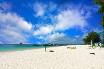  Paradise beach in Koh maiton island , phuket ,Thailand