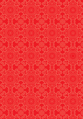 Oriental traditional background pattern design